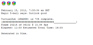 Encoding Status
